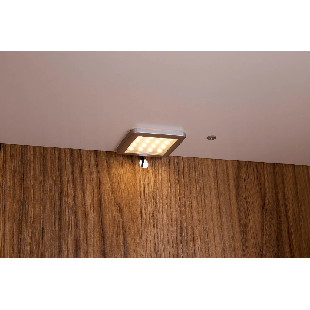 Osvetlenie SQUARE 1-bodové s vypínačom, teplá farba