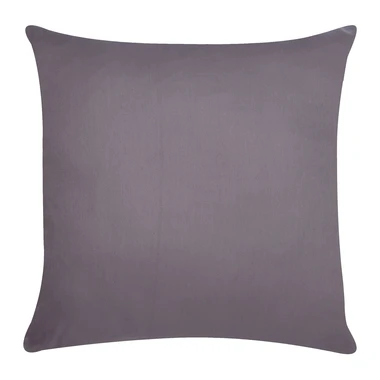 Sivá saténová obliečka na vankúš 40 x 40 cm