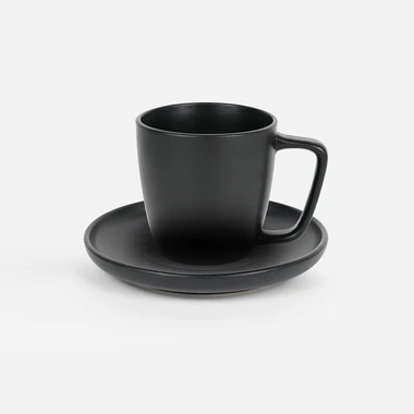 Keramická šálka s podšálkou ALMA 220 ml