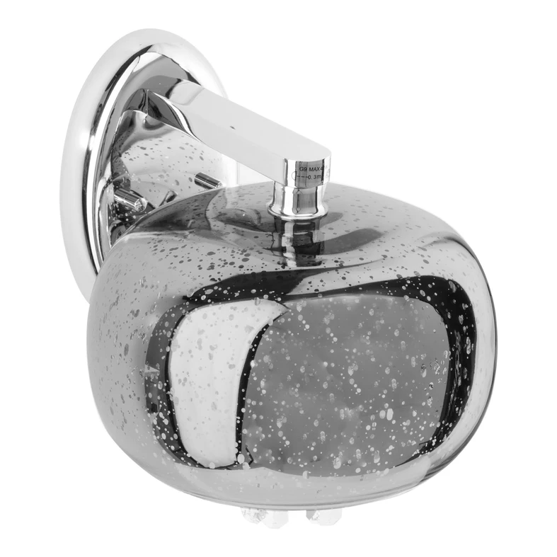 Nástenné svietidlo VISTA CHROME 0076-01E-F4GR