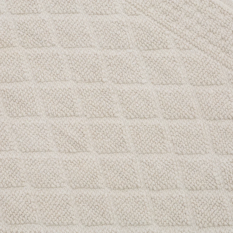 Geometrický koberec OSLO v kosoštvorcoch, krémový 50x80 cm