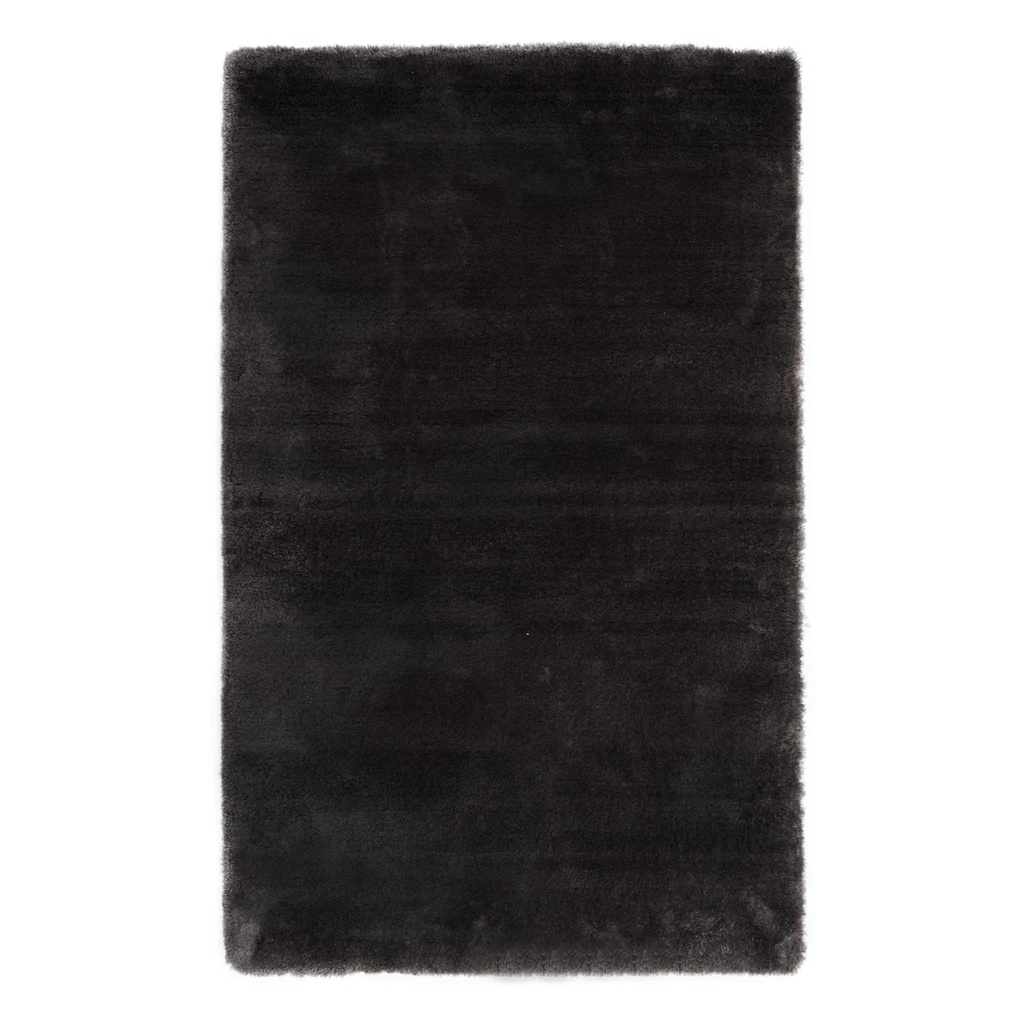 Koberec sivý kožušinka SITE 60 x 100 cm