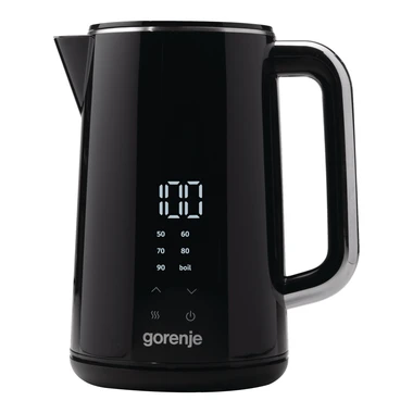 Rýchlovarná kanvica s digitálnym nastavením teploty GORENJE čierna K17DWD