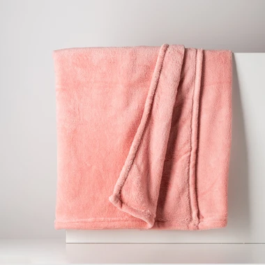 Ružová deka CORAL 130x160 cm