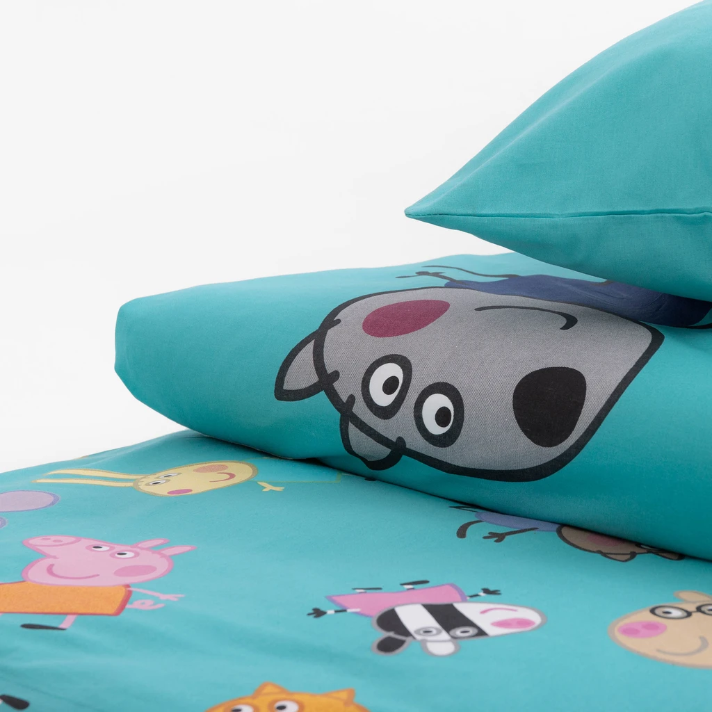 Bavlnené obliečky PEPPA PIG 140x200 cm