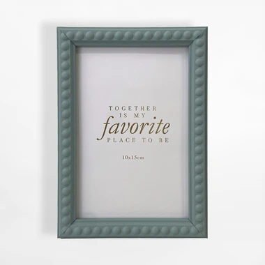 Rám na fotografiu 10x15 cm svetlozelený