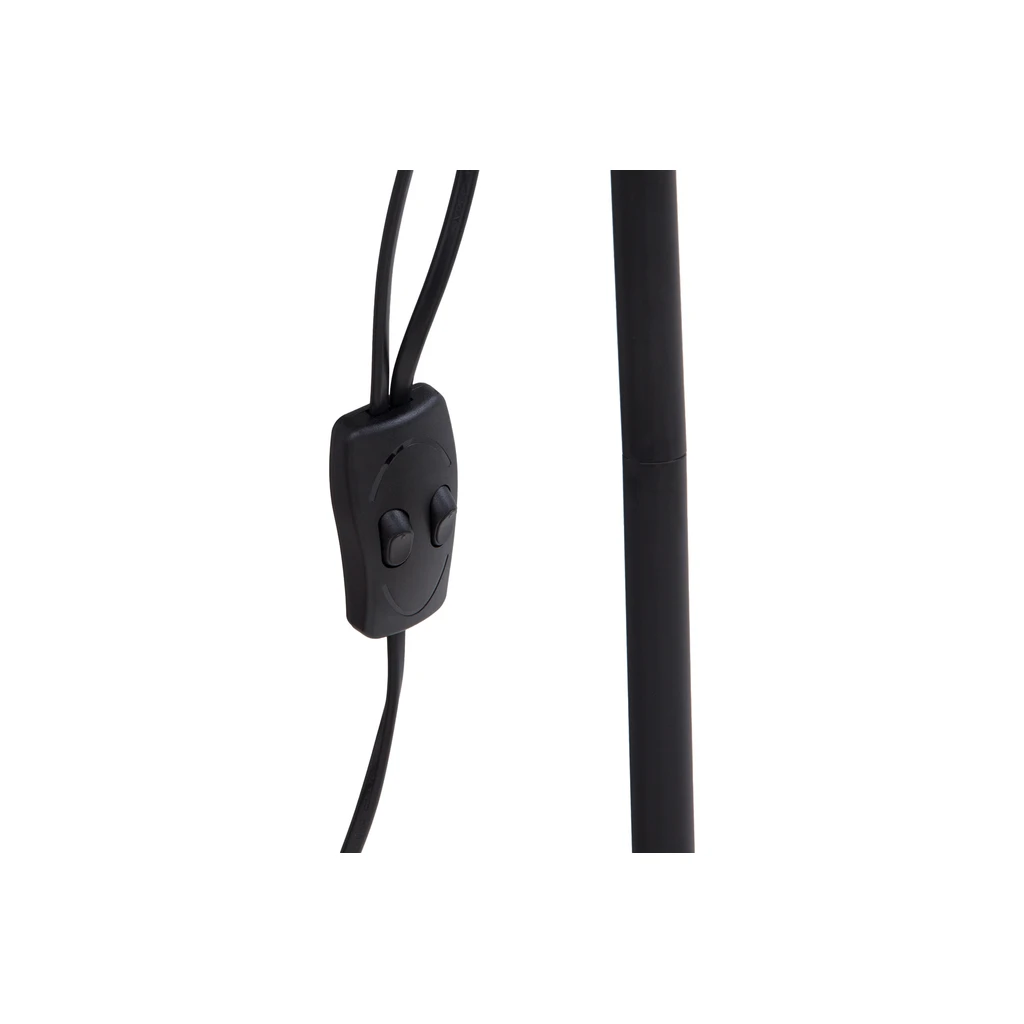 Stojacia lampa E14 E27 čierny podstavec