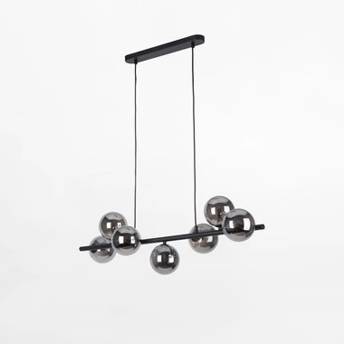 Závesné svietidlo gule čierne ESTERA VII