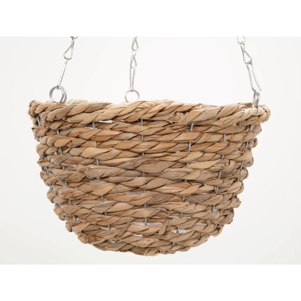 Obal na črepník, závesný, pletený 25x15 cm