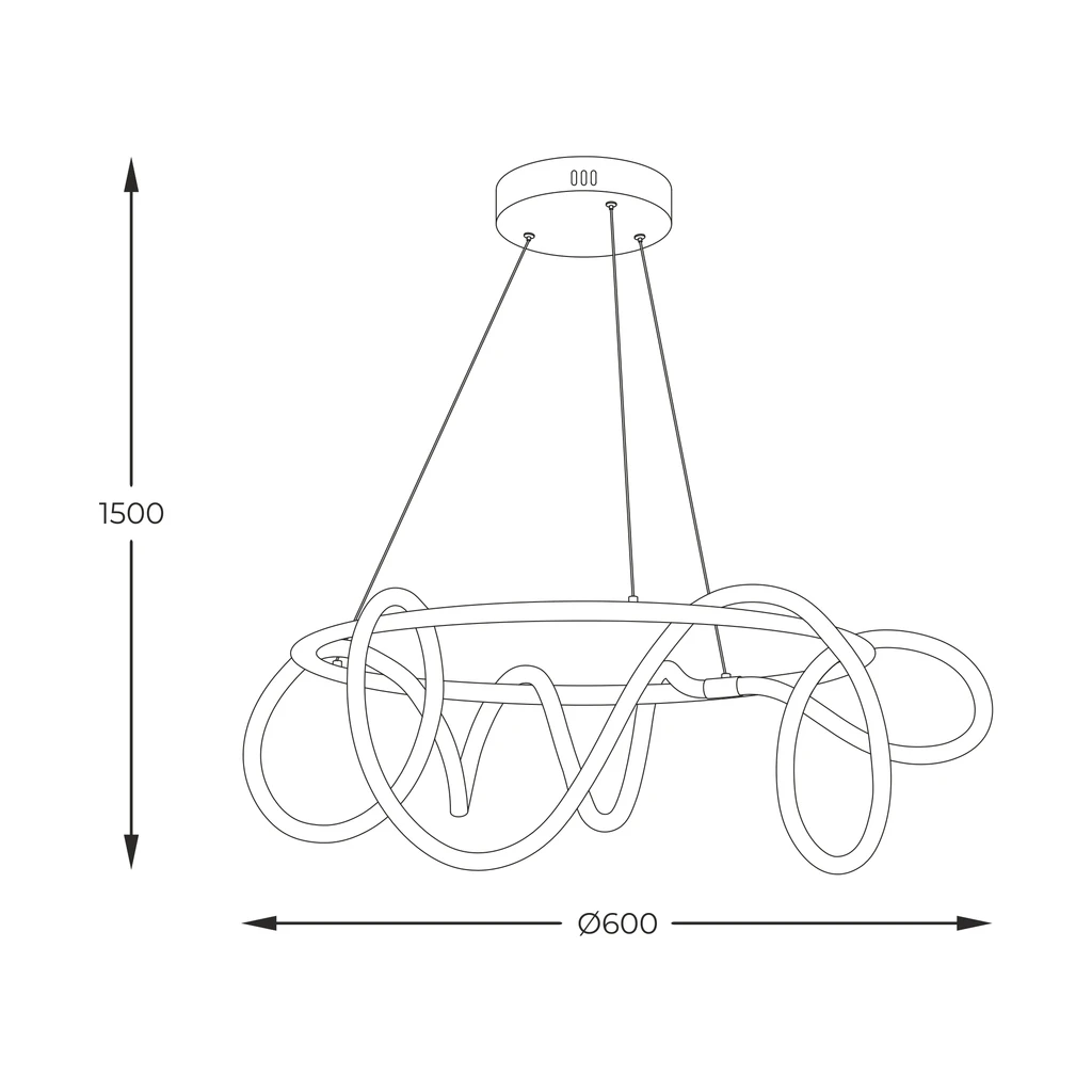 Design lampy BALBO pasuje do wnętrz opartych na nowoczesnej stylistyce i oszczędnej, minimalistycznej wymowie.