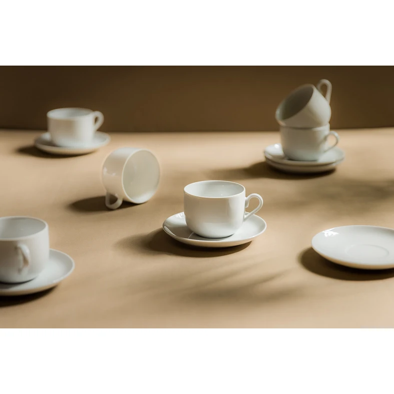 Súprava šálok s podšálkami NORA, 12 ks