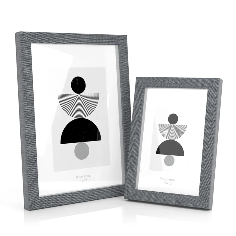 Rámik na fotografiu 30 x 40 sivý KYOTO