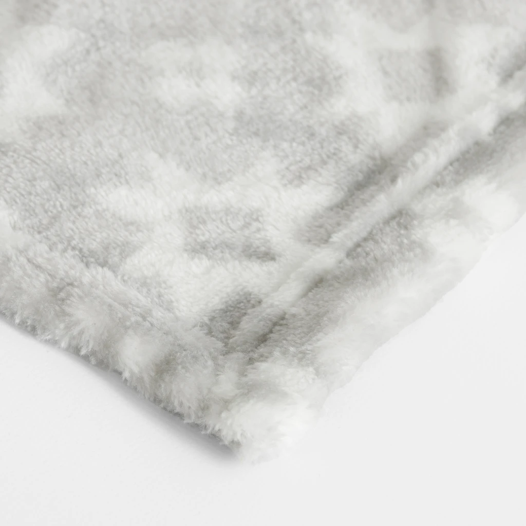 Deka, geometrický vzor, béžová CODIE 130x160 cm