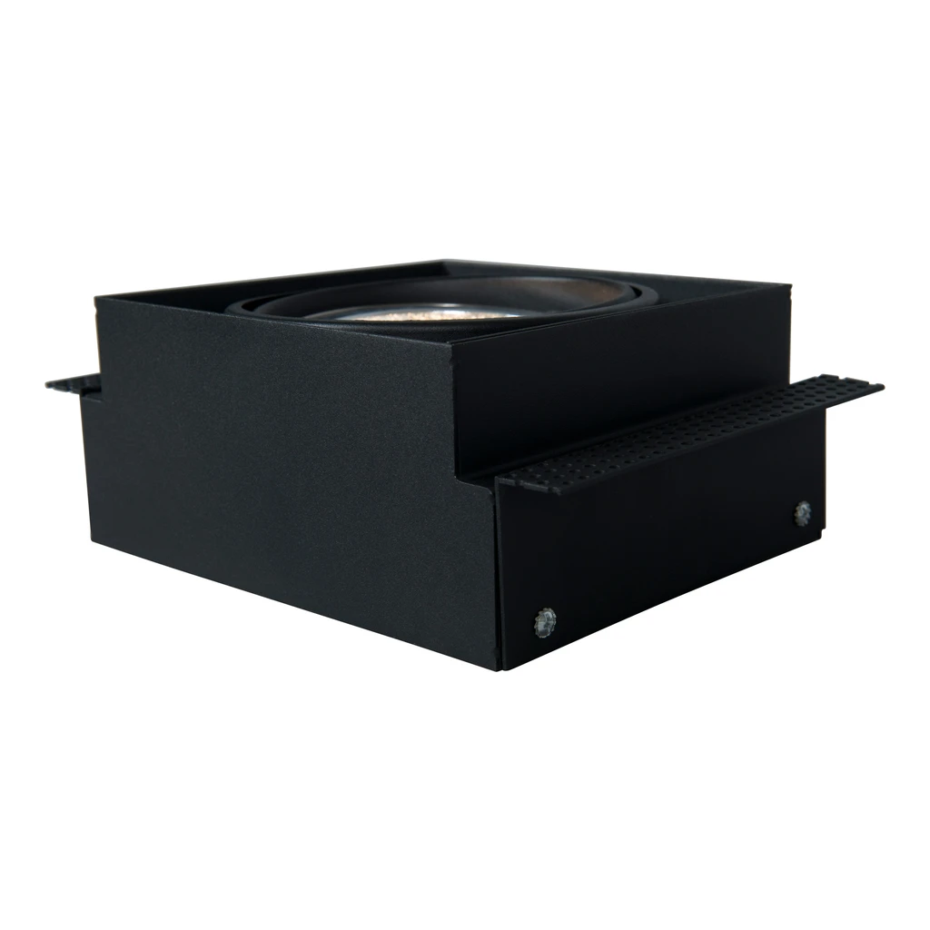 Zapustené 1-bodové osvetlenie čierne ONEON