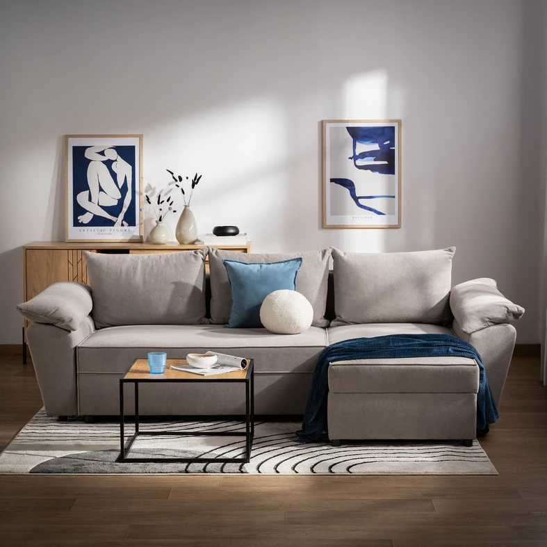 Moderná maľba WOMEN COBALT 50x70 cm