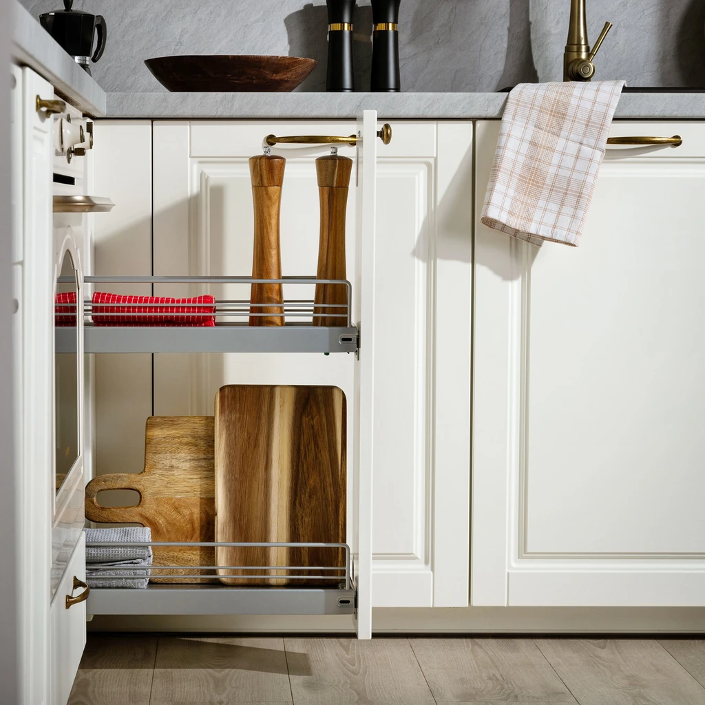 Akáciový mlynček na korenie a soľ 26 cm