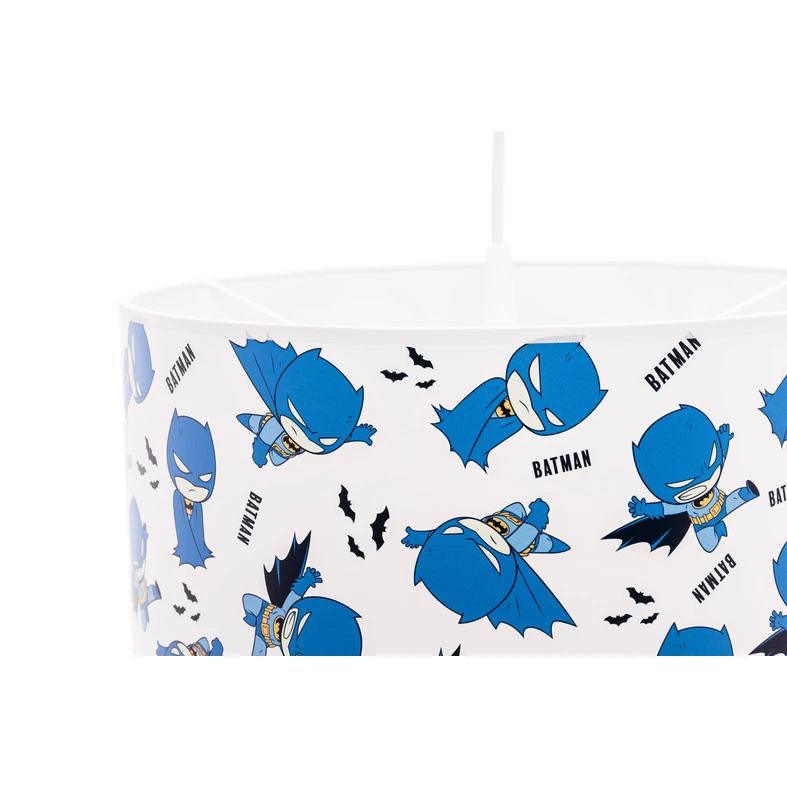 Závesná lampa do detskej izby BATMAN modrá