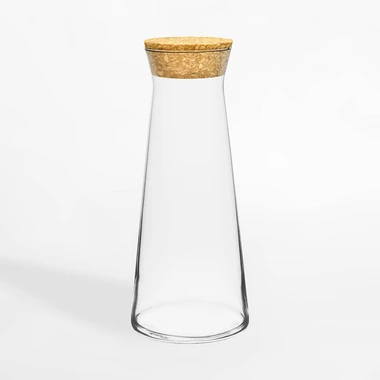 Karafa s korkovou zátkou EMMA 1L