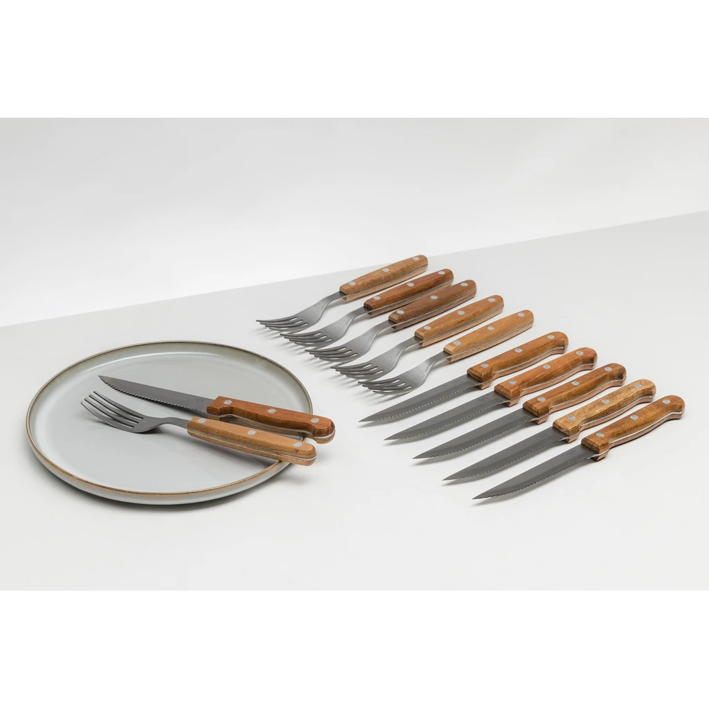 Steakový príbor, sada pre 6 osôb