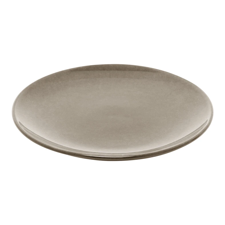 Keramický jedálenský tanier hnedý LUNA 27 cm