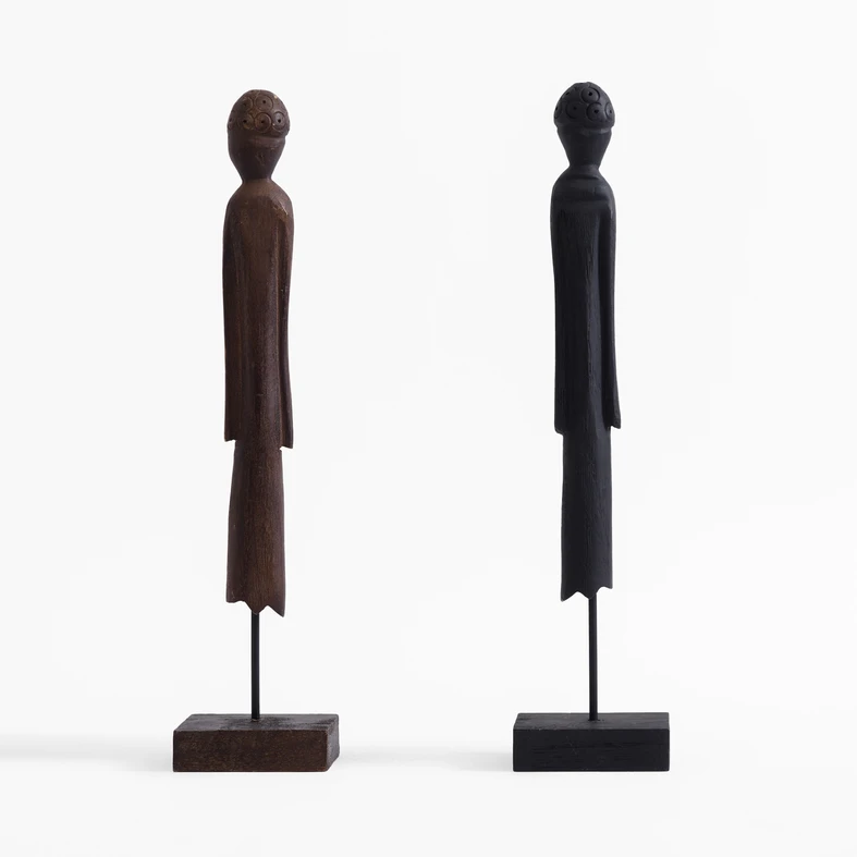 Dekoratívna figúrka hnedá 45 cm