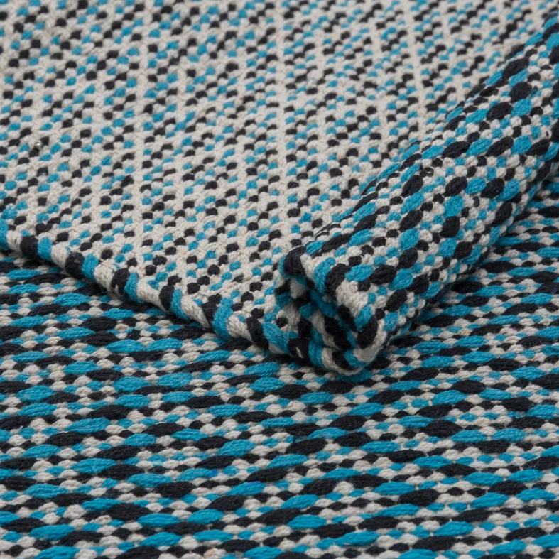 Tyrkysový koberec OREBO 50x80 cm