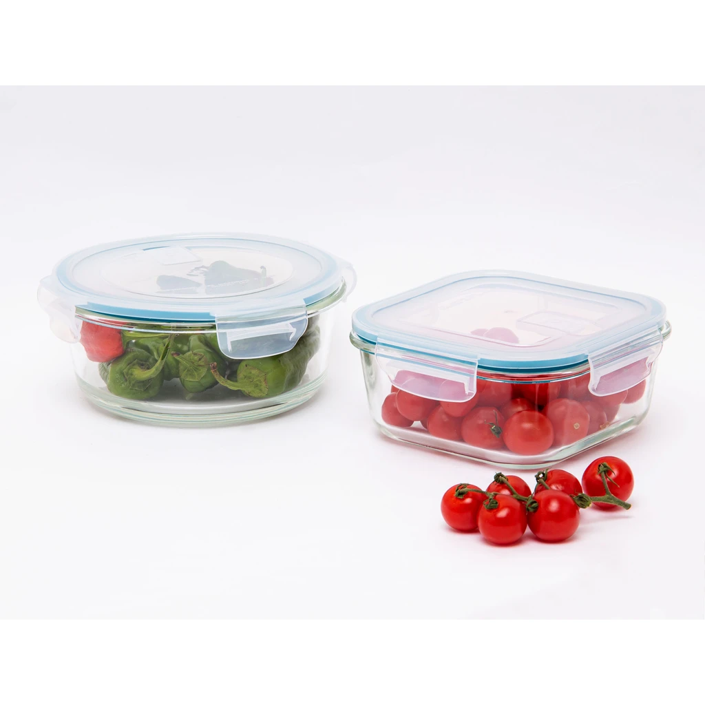 Multifunkčné dózy na potraviny VEGA sada 2 kusov 750 ml + 950 ml