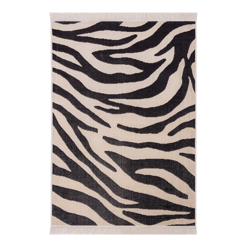 Koberec so strapcami zebra ETNIKY 80 x 150 cm