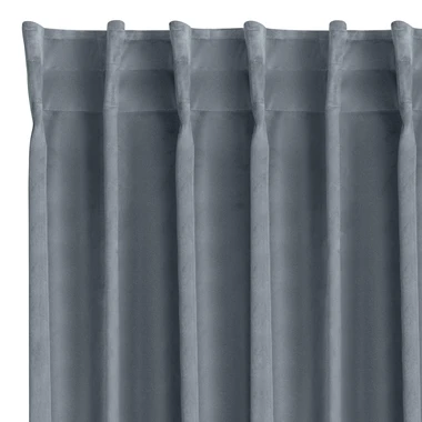 Záves MADLEN do obývacej izby grafitový 140x300 cm