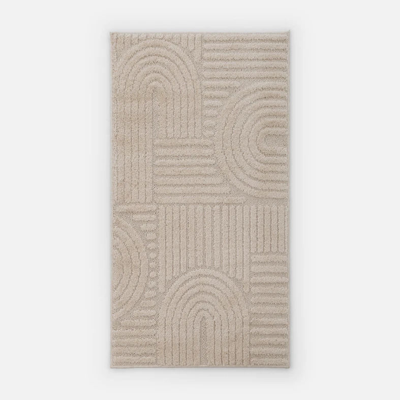 Dywan kremowy LA CASA 3D 80x150 cm