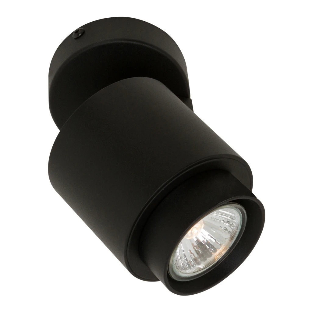 Závesné bodové svietidlo čierne SCOPY1