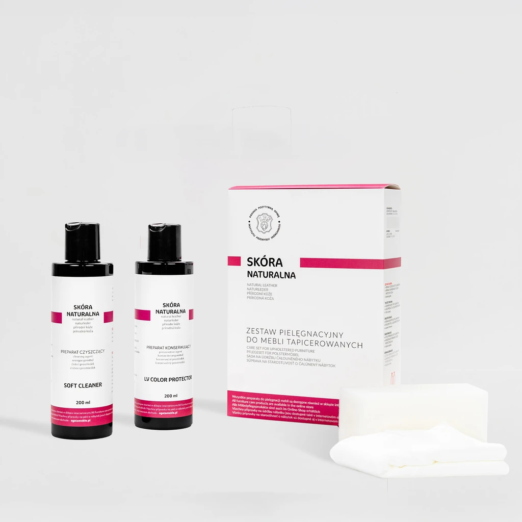 Súprava na ošetrovanie a čistenie hladkej kože