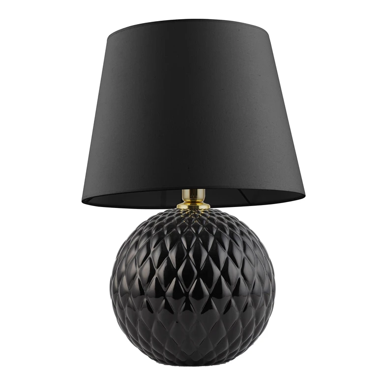 Stolná lampa čierna SANTANA