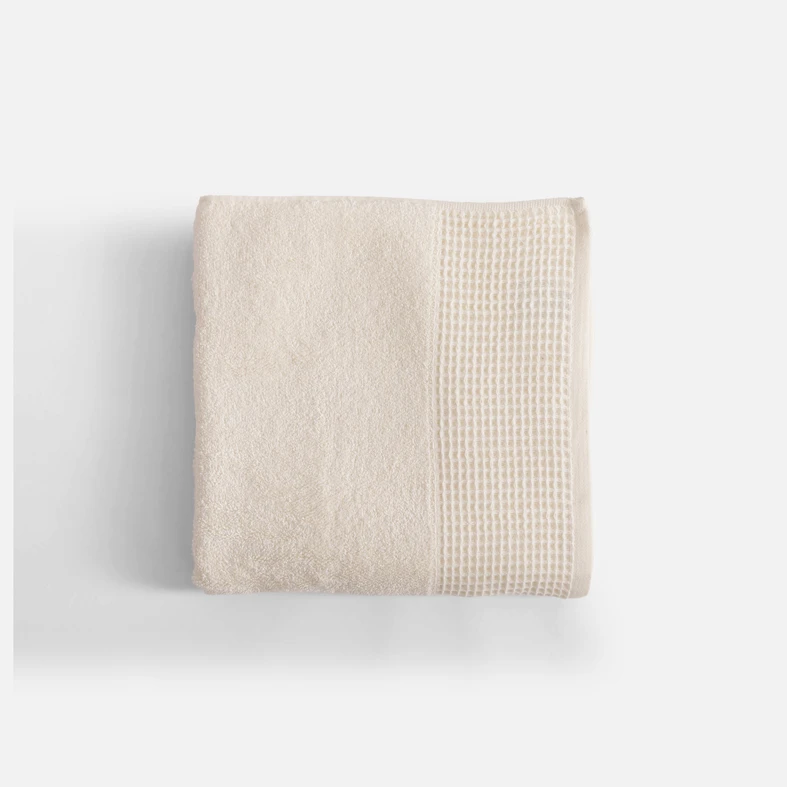 Bavlnený uterák v krémovej farbe ZEN 70x140 cm