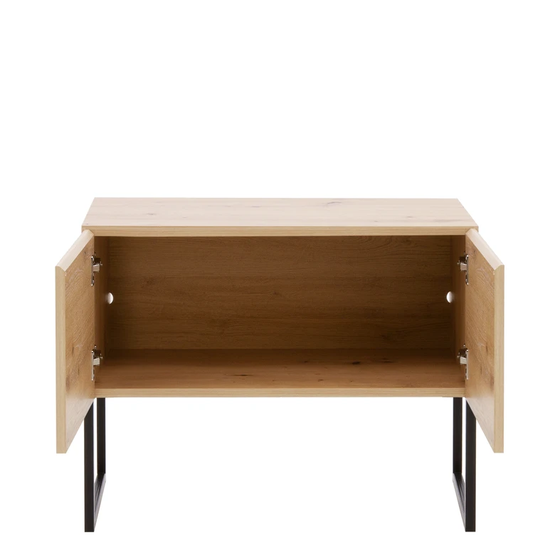Komoda na płozach dąb artisan HAGA