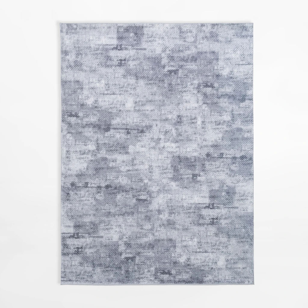 Retro koberec PUERTO, sivý, 120x160 cm