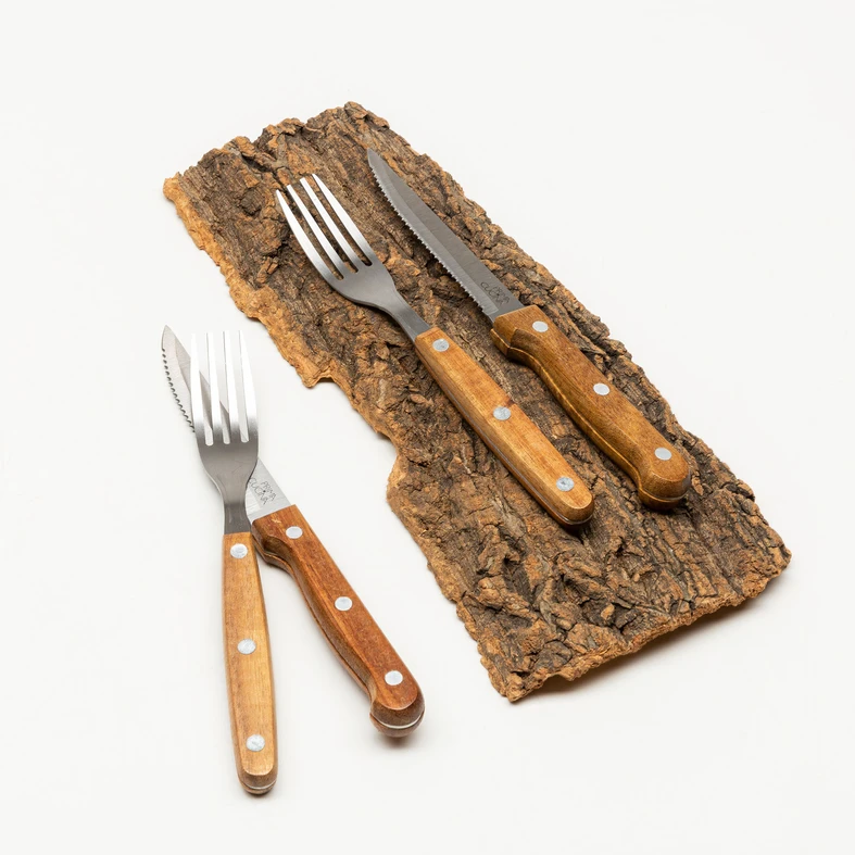 Steakový príbor, sada pre 6 osôb